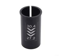 Jotekonoby Juego de bujes reductores de abrazadera de poste de sillín de aleación de aluminio para conversión de poste cuentagotas de bicicleta de montaña de 28,6 mm/30,4 mm/30,8 mm/31,6 mm a 27,2 mm