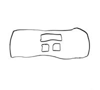 Jotekonoby Juego de juntas de tapa de válvula para Focus Escape Fusion Mercury Milan 3 5 6 MX-5 Tribute 2.0L 2.3L 2.5L L4 DOHC Kit de sellado de goma de motor