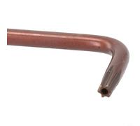 Jotekonoby Juego de llaves forjadas con patrón de 2 vías de doble extremo para T50 para tamaños Torx, llave para T15 para T20 para T25 Hex T30 T40 T45 T50 para aleación de acero para automoción (para)