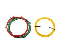 Jotekonoby Kit de doblador de tubos de cobre para aire acondicionado, herramienta de doblado de plástico PE para línea HVAC, dobladora de tubos de cobre reutilizable con tira de 4 m