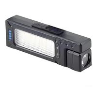 Jotekonoby Linterna frontal LED recargable para exteriores con sensor de movimiento, batería de 1500 mAh, iluminación de doble haz, accesorio magnético para camping, senderismo, pesca (C)