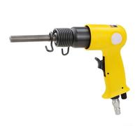 Jotekonoby Martillo remachador neumático con cinceles de cambio rápido y cuatro brocas, con mango estable para reducir la fatiga