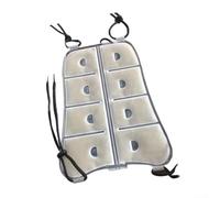 Jotekonoby Mochila de refrigeración portátil para exteriores con material PCM que te mantiene fresco en verano (marrón)