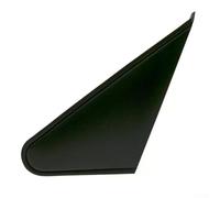 Jotekonoby Moldura de espejo izquierdo para Rio & Rio5 2006-2011, pieza de repuesto ABS negra, OEM 86180-1G000