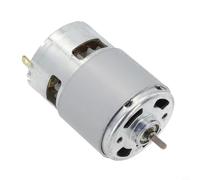 Jotekonoby Motor 755 de eje en forma de D de 20 V o 21 V para cortacésped eléctrico, cortador de césped inalámbrico, lavadora de coche y herramientas eléctricas de bricolaje, motor de metal de