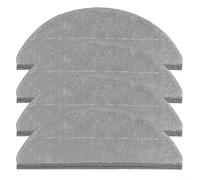 Jotekonoby Paños de repuesto para fregona Q10 X-5+ / Q10P / Q8 Max Pro, almohadillas de limpieza lavables de microfibra compatibles con Q10PF/Q8+/Q8 P (paquete de 4)