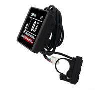 Jotekonoby Pantalla LCD a color de 72 V, velocímetro y odómetro para bicicleta eléctrica, medidor de viaje, monitor de estado de la batería, resistente a la intemperie para KT-LCD8H con conector SM