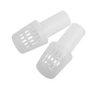 Jotekonoby Paquete de 2 cámaras de filtro de piscina para sistema de bomba de piscina INTEX de 300 a 800 galones, piezas de repuesto de carcasa de filtro, color blanco