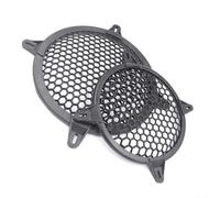 Jotekonoby Paquete de 2 fundas protectoras de rejilla de altavoz de malla ABS de 12 pulgadas para subwoofer y sistema de audio