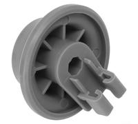 Jotekonoby Paquete de 4 rodillos para cesta inferior de lavavajillas, 37 mm de diámetro, 16 mm de altura, ruedas de repuesto ABS gris, rodillos de cesta inferior para lavavajillas