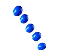 Jotekonoby Paquete de 5 tapones de dedo para patinaje de velocidad en pista corta, fundas protectoras resistentes a bajas temperaturas que reducen la abrasión del hielo y los arañazos (azul)