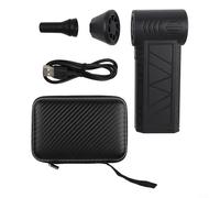 Jotekonoby para soplador de nieve turbo, soplador eléctrico con LED, limpiador de plumero de aire, para limpieza de teclado de computadora de coche (B)