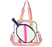 Jotekonoby Pickleball - Bolsa de neopreno de gran capacidad con correa ajustable, compatible con palas Franklin Selkirk, protección ligera e impermeable (verde)