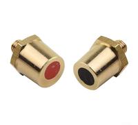 Jotekonoby Postes de terminal de batería M8, postes de conversión de manivela alta, adaptador de terminal de batería de ciclo profundo, convertidor de poste de batería de rosca de 8 mm, resistente AGM