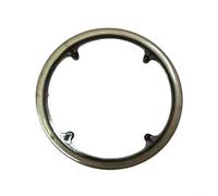 Jotekonoby Protector de cadena para bicicleta, 42T, color marrón, con diseño de 4 agujeros, resina para ciclismo, para componentes y bielas con Transpa