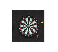 Jotekonoby Protector de pared plegable de fieltro con cinta de doble cara, escudo de fibra de vidrio que protege las paredes de impactos de dardos sin daños (600 x 900 x 12 mm)