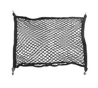 Jotekonoby Red de almacenamiento para maletero de coche para equipaje y carga, 80 x 60 cm, organizador de maletero de poliéster elástico resistente con 4 hebillas de plástico, se adapta a automóviles