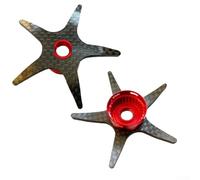 Jotekonoby Repuesto de freno de arrastre de fibra de carbono Five Star para carretes Abu Garcia B3 B4 P3 P4 S3 Max3 Max4sx Stx de 65 mm de diámetro, 1 paquete (rojo)