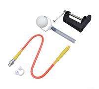 Jotekonoby Robot de entrenamiento de tenis de mesa con rebote rápido y trayectoria consistente para la práctica de ping pong, base ajustable para el desarrollo de habilidades