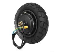 Jotekonoby Rueda de motor para Kukirin E-Scooter - 9 neumáticos sin cámara 3.0-5.5, 48 V 600 W, rueda trasera de repuesto para G2 Pro DB, construcción duradera de metal y goma