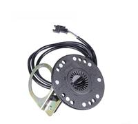 Jotekonoby Sensor de asistencia de pedal para bicicleta eléctrica, sensor de potencia de acero para kit de conversión de bicicleta eléctrica, detección dinámica de efecto Hall con salida de señal CC