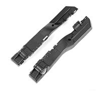 Jotekonoby Soporte de parachoques delantero para Journey 2009-2020, par de soportes izquierdo y derecho, OEM 5178410AD 5178411AD, plástico negro