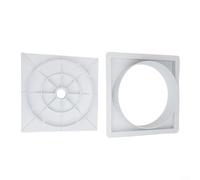Jotekonoby SP1091LX - Kit de extensión de skimmer para piscina mediana con cuello y tapa, piezas de fijación para sistema de recogida de desechos interiores, color blanco, 25 x 21,5 cm