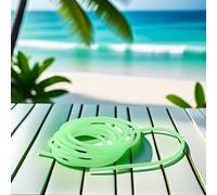 Jotekonoby Tubo luminoso ligero para pesca, alambre de tubo antiaparejo que brilla en la oscuridad, diámetro interior de 0,8 a 2 mm, 1/1,5 m de longitud, línea impermeable de PVC para noche (1,0 mm x