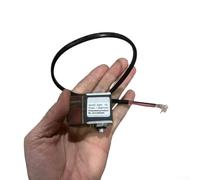 Jotekonoby Válvula solenoide de compresor de aire para bombas de aire de aceite, válvula de retención de purga de descarga de funcionamiento silencioso con cuerpo de aluminio fundido (A)