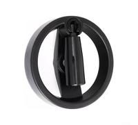 Jotekonoby Volante plegable para fresadora, torno y amoladora, rueda de mano de radios de aleación de aluminio con mango plegable ajustable, máquina herramienta industrial