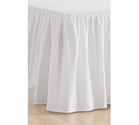 Jotex Zack - Funda de edredón (60 cm, Calidad orgánica, 140 x 200 cm), Color Blanco