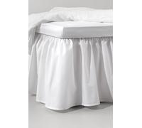 Jotex Zack - Funda para Cama (100% algodón orgánico, Altura 45 cm, 90 x 200 cm), Color Blanco