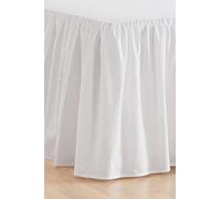 Jotex Zack - Funda para Cama (100% algodón orgánico, Altura 60 cm, 90 x 200 cm), Color Blanco