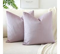 JOTOM 2 Piezas Funda de Cojín de Terciopelo Suave Funda de Almohada 55x55 cm Decorativo para el Sofá Decoración del Hogar Dormitorio