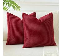 JOTOM Pana Fundas de Cojín Decorativas 50x50 cm Rayas Boho 20x20 Pulgadas Funda de Almohada Cuadrada para Sofá Salón Cama del Hogar 2 Piezas