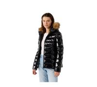 JOTT- Chaqueta Acolchada Brillante- Jackets- Mujer- Negro- L- Chaqueta Acolchada Brillante