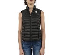JOTT SED Down Jacket Vest Seda, Negro, L para Mujer