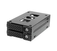 Jou Jye JJ-N-29SS15 - Marco para Discos Duros (SATA+SAS, 2 Discos Duros de 2,5", Incluye Soporte para instalación)