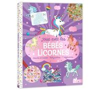 Joue avec les bébés licornes: Cherche et trouve - labyrinthes - 7 différences...