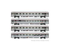 JOUEF HJ4205 SNCF, coffret de 4 voitures "Mistral 69" TEE « Jules Verne »