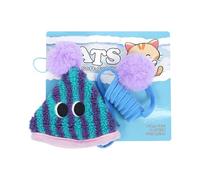 Jouet À Porte Pour Chat | Enrichissement À Corde Élastique Extensible - Avec Balle Et Ressort, Jouets Interactifs 22 PoucesChats | Ejercicio, Intérieur, cámara, salón, animal de jaula