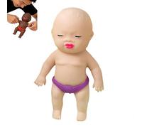 Jouet Anti-Stress Bébé Moche-Mignon, jouet sensoriel Squishy et Extensible,poupée douce en TPR pour soulager l'anxiété et le Stress au Bureau - Cadeau Original et Amusant pour adultes et ados (#2)