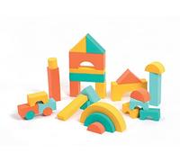 LUDI- Bloque de construcción de Espuma, Multicolor (30091)