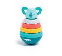 Ludi - Pirámide Culbuto Koala - Juego de apilamiento - Actividad lúdica - Desde 10 Meses