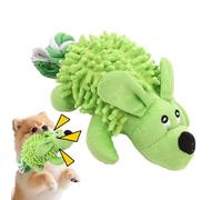 Jouet grinçant pour chien, à mâcher en peluche, jouet à mordre interactif, chien en peluche doux, mâcheur de dentition pour chiot, jouets à mâcher agressifs pour chiens pour intérieur, maison,