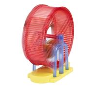 Jouet Interactif En Peluche Pour Hamster - Intégration D'une Roue D'exercice Électrique, Animal Électronique Alimenté Par Batterie, Support De Bureau Stable De 7,87 Pouces, Divertissement Joyeux Pour