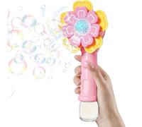 Jouet Rotati - Machine À Bulles Électrique 31x14 Cm | Jouet Rotatif Fleur, Baguette À Bulles Automatique À Piles, Idéal Pour Fête Anniversaire Jardin Piscine École Et Activités De Plein Air