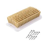 Jouet Toilettage Animaux - 5,51 Pouces Brosse Massage Interactive | Brosse Auto Toilettage - Jouet Enrichissement Apaisant Anti Perte Poils Pour Stimulation Et Bien-êTre Des Chiens Et Chats