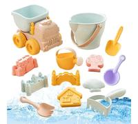 Jouets de Sable - Kit de 550 g de Plage avec Camión | Conjunto Jeu Extérieur Portable | Kit Château Sable Enfant 3+ | Outils Plage ABS Restant | Jeu Jardin Parc Voyage Activité Créative