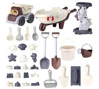 Jouets de Sable pour - Set de Pelles et Rateaux | Outils de Creusage Robustes pour Activités Extérieures | Kit de Plage Piscine Jardin et Camping pour 3 ANS et Plus